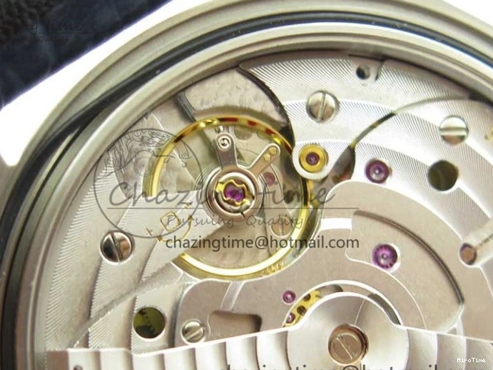 MIROTIME 0124 Supportive Big Pilot IW501008 “Boutique London” SS ZF Best Edition Blue Dial on Blue Leather Strap A 7106